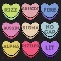 Valentines Day Funny Valentines Day Rizz No Cap Women's Sweatshirt thumb 2