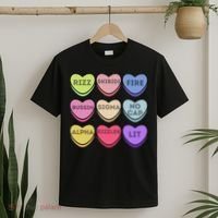 Valentines Day Funny Valentines Day Rizz No Cap T-Shirt thumb 2