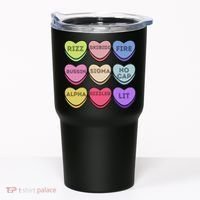 Valentines Day Funny Valentines Day Rizz No Cap Tumbler thumb 0