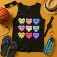 Valentines Day Funny Valentines Day Rizz No Cap Tank Top thumb 4