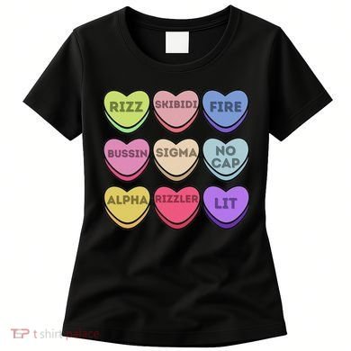 Valentines Day Funny Valentines Day Rizz No Cap Women's T-Shirt