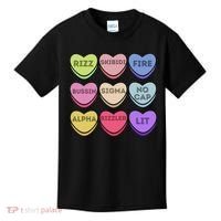 Valentines Day Funny Valentines Day Rizz No Cap Kids T-Shirt thumb 0