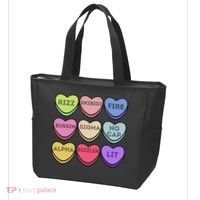 Valentines Day Funny Valentines Day Rizz No Cap Tote Bag thumb 3