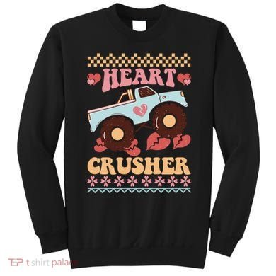 Valentine's Day Funny Heart Crusher Ugly Sweater Sweatshirt