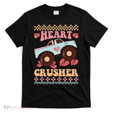 Valentine's Day Funny Heart Crusher Ugly Sweater T-Shirt