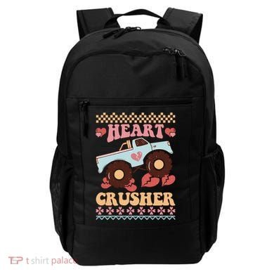 Valentine's Day Funny Heart Crusher Ugly Sweater Backpack