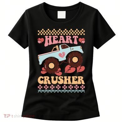 Valentine's Day Funny Heart Crusher Ugly Sweater Women's T-Shirt