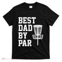 Vintage Disc Golf Dad Gift Best Dad By Par Disk Golf T-Shirt thumb 0