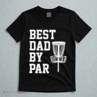 Vintage Disc Golf Dad Gift Best Dad By Par Disk Golf T-Shirt thumb 5