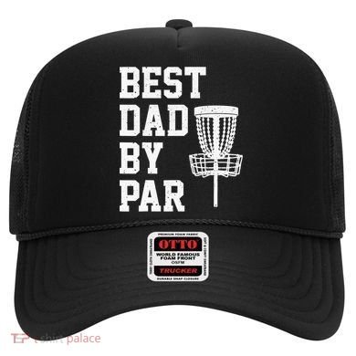 Vintage Disc Golf Dad Gift Best Dad By Par Disk Golf Hat