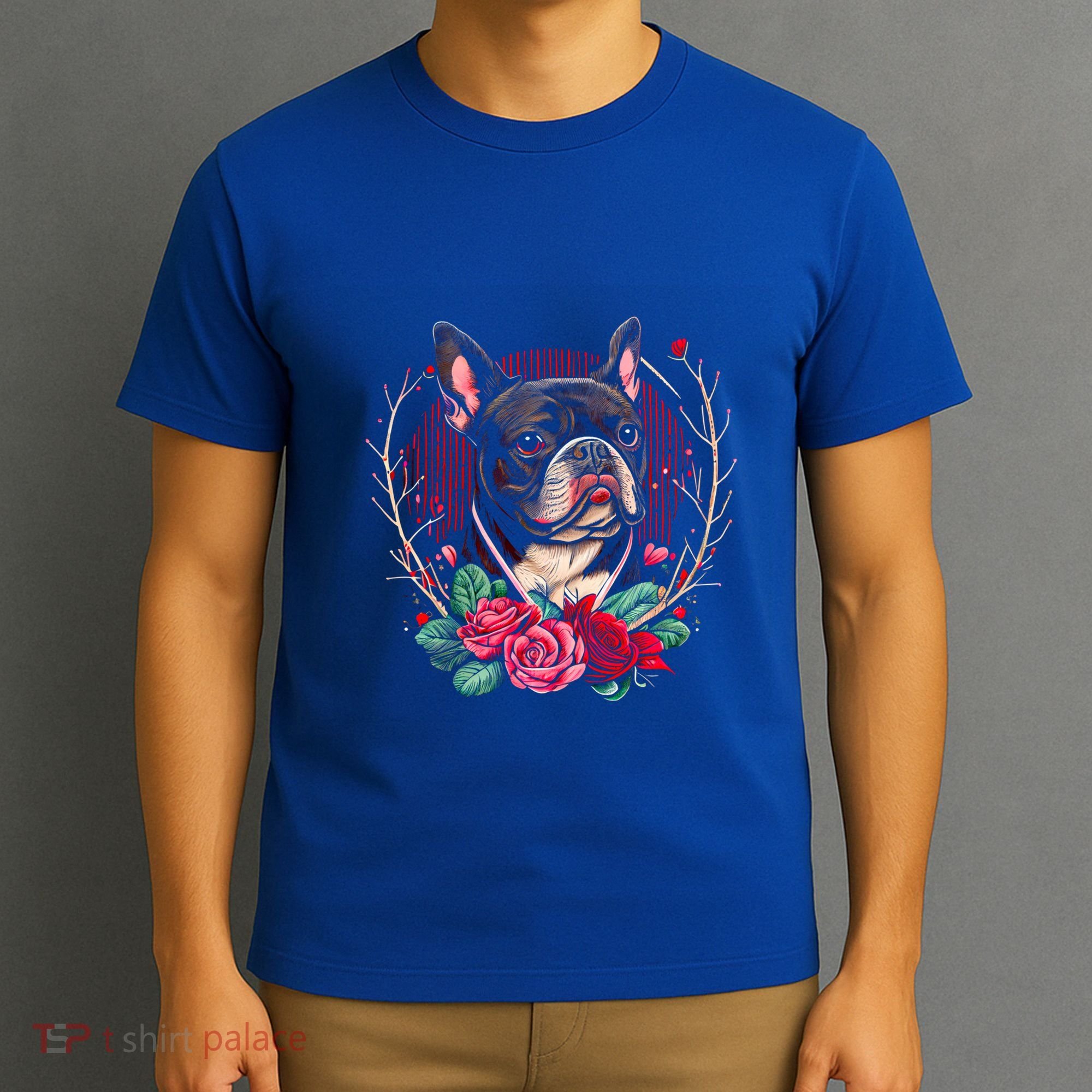 Valentine's Day Gift French Bulldog Dog Valentine Funny Gift T-Shirt