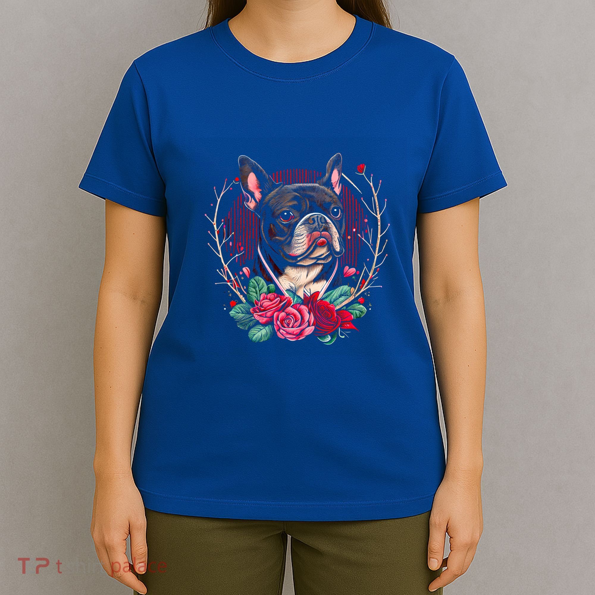 Valentine's Day Gift French Bulldog Dog Valentine Funny Gift T-Shirt