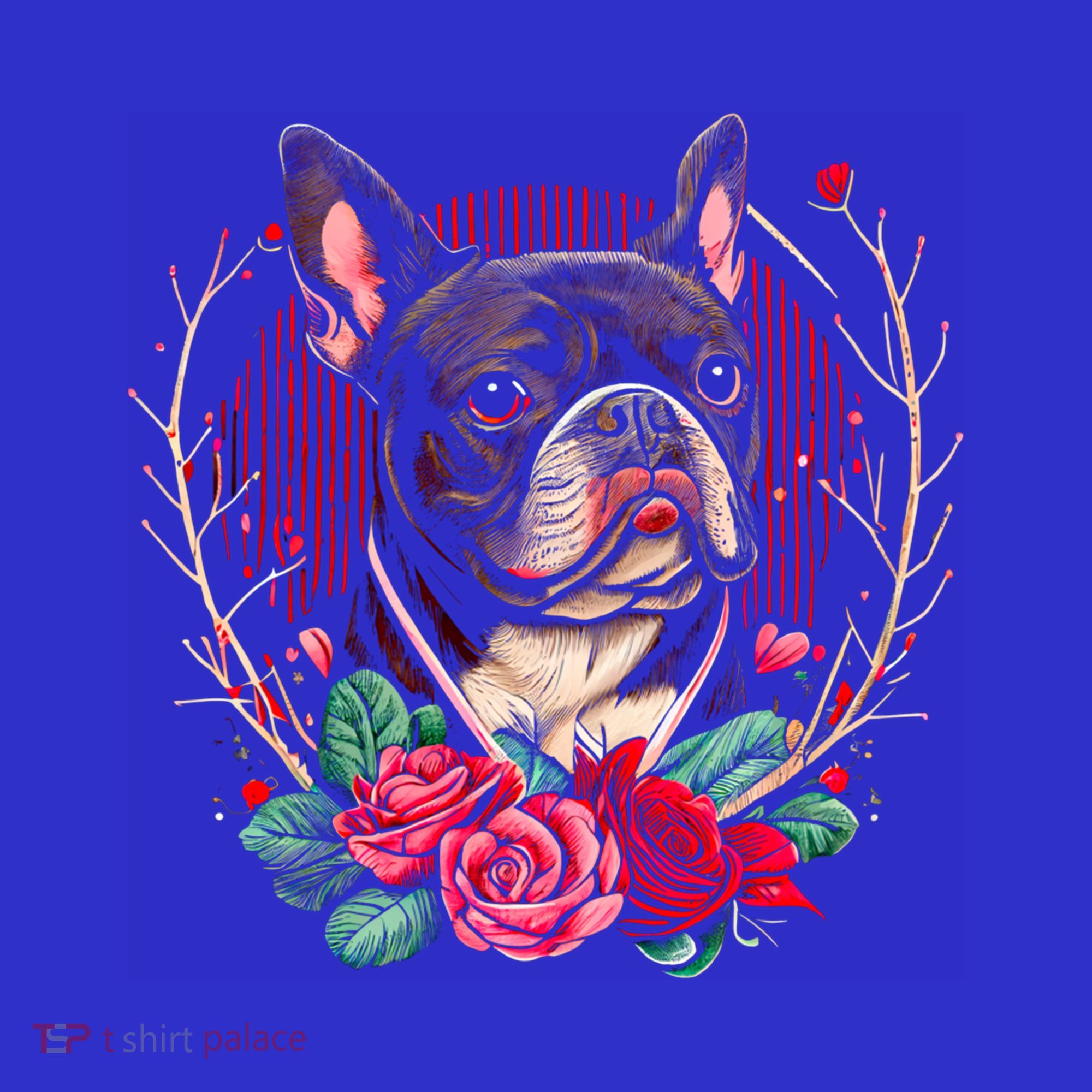 Valentine's Day Gift French Bulldog Dog Valentine Funny Gift T-Shirt