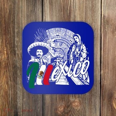 Virgen De Guadalupe And History Gift Coaster