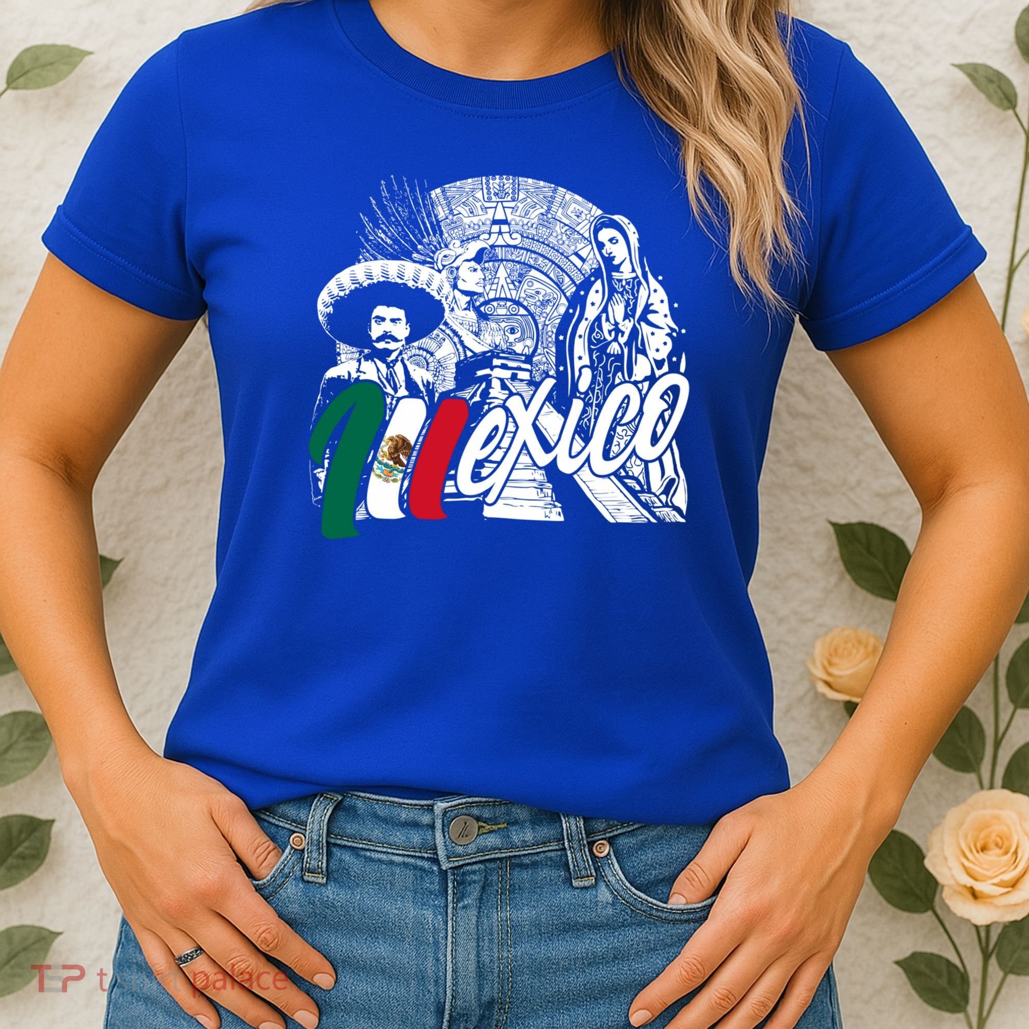 Virgen De Guadalupe And History Gift Women's T-Shirt