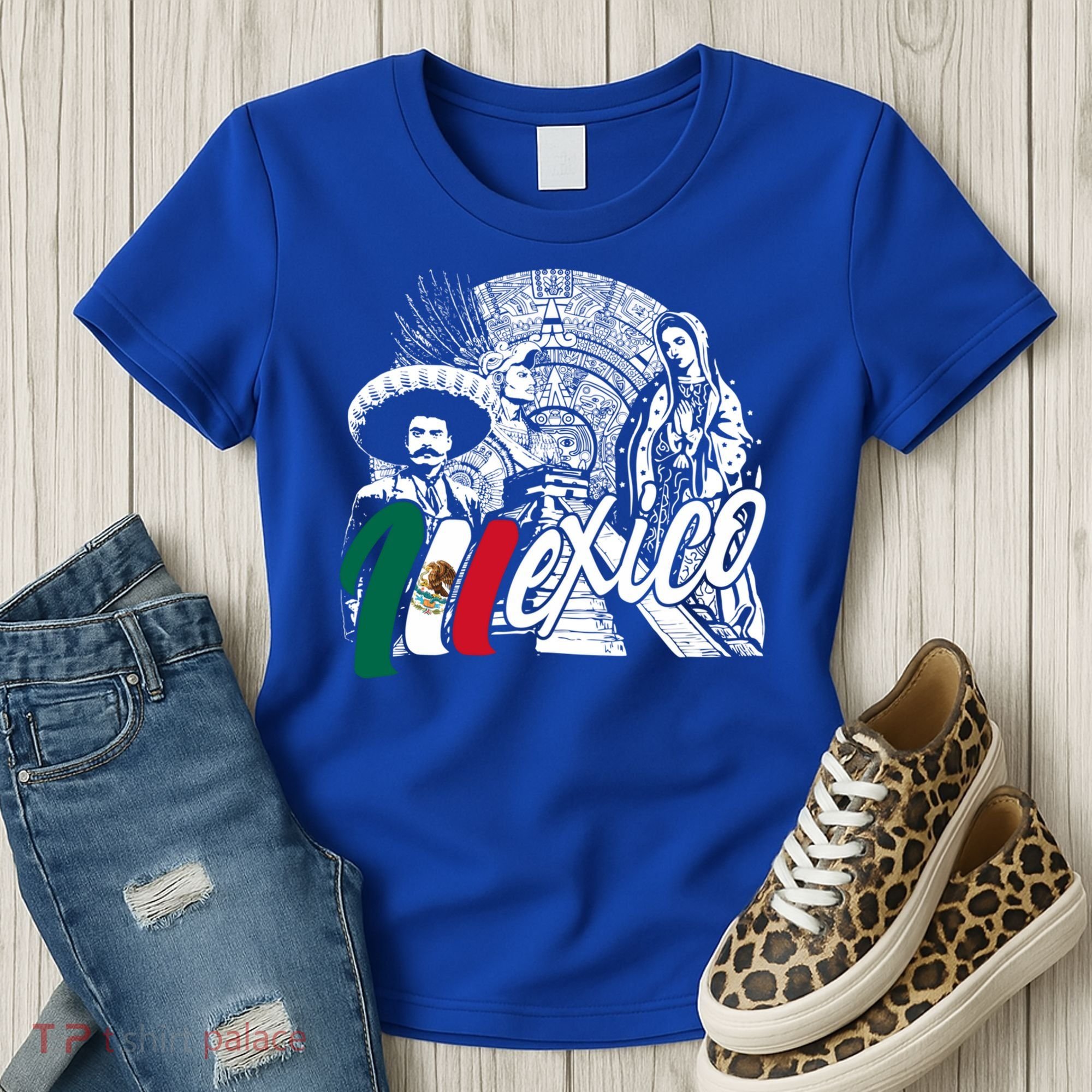 Virgen De Guadalupe And History Gift Women's T-Shirt