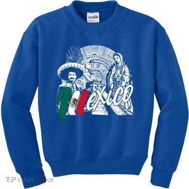 Virgen De Guadalupe And History Gift Kids Sweatshirt