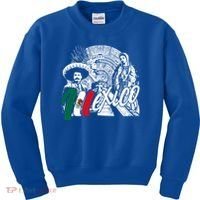 Virgen De Guadalupe And History Gift Kids Sweatshirt thumb 0