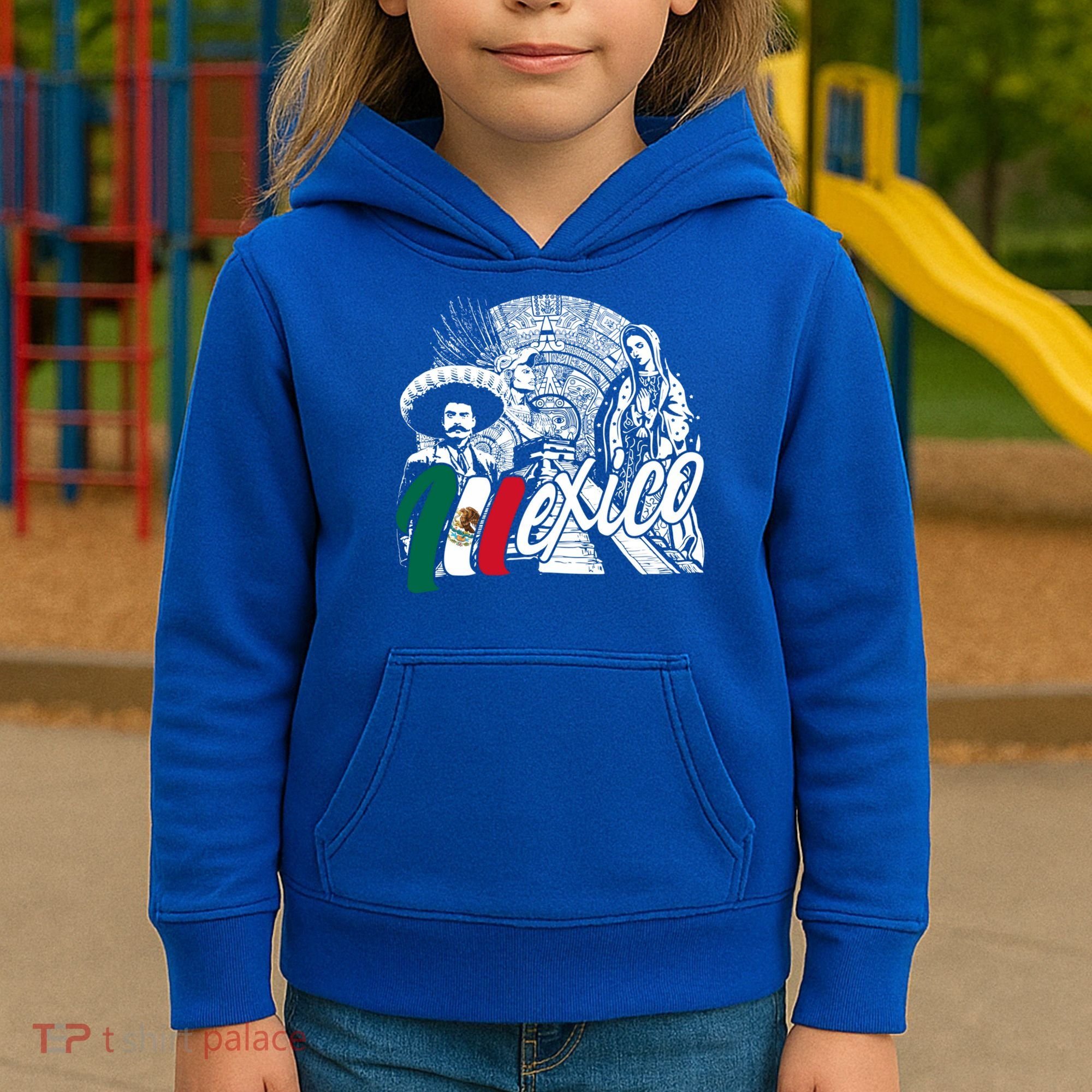 Virgen De Guadalupe And History Gift Kids Hoodie