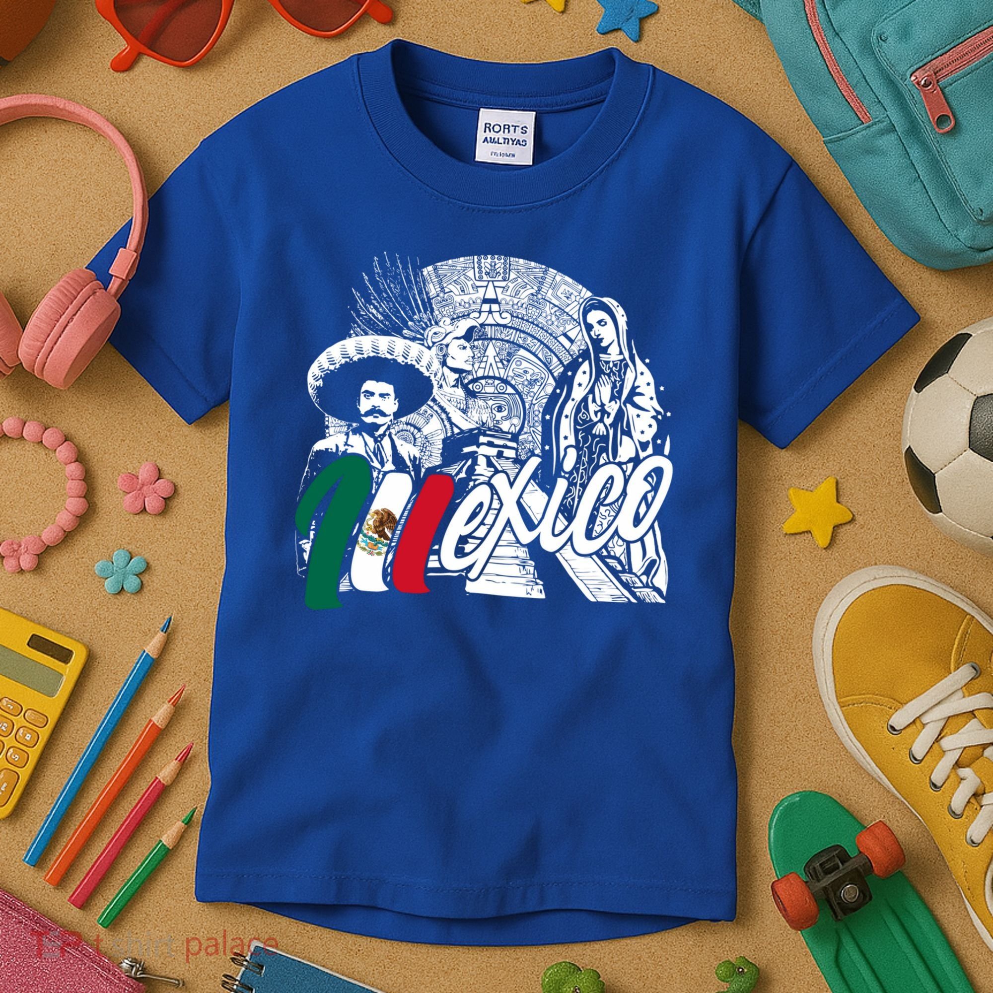 Virgen De Guadalupe And History Gift Kids T-Shirt
