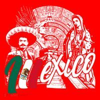 Virgen De Guadalupe And History Gift Santa Hat thumb 1