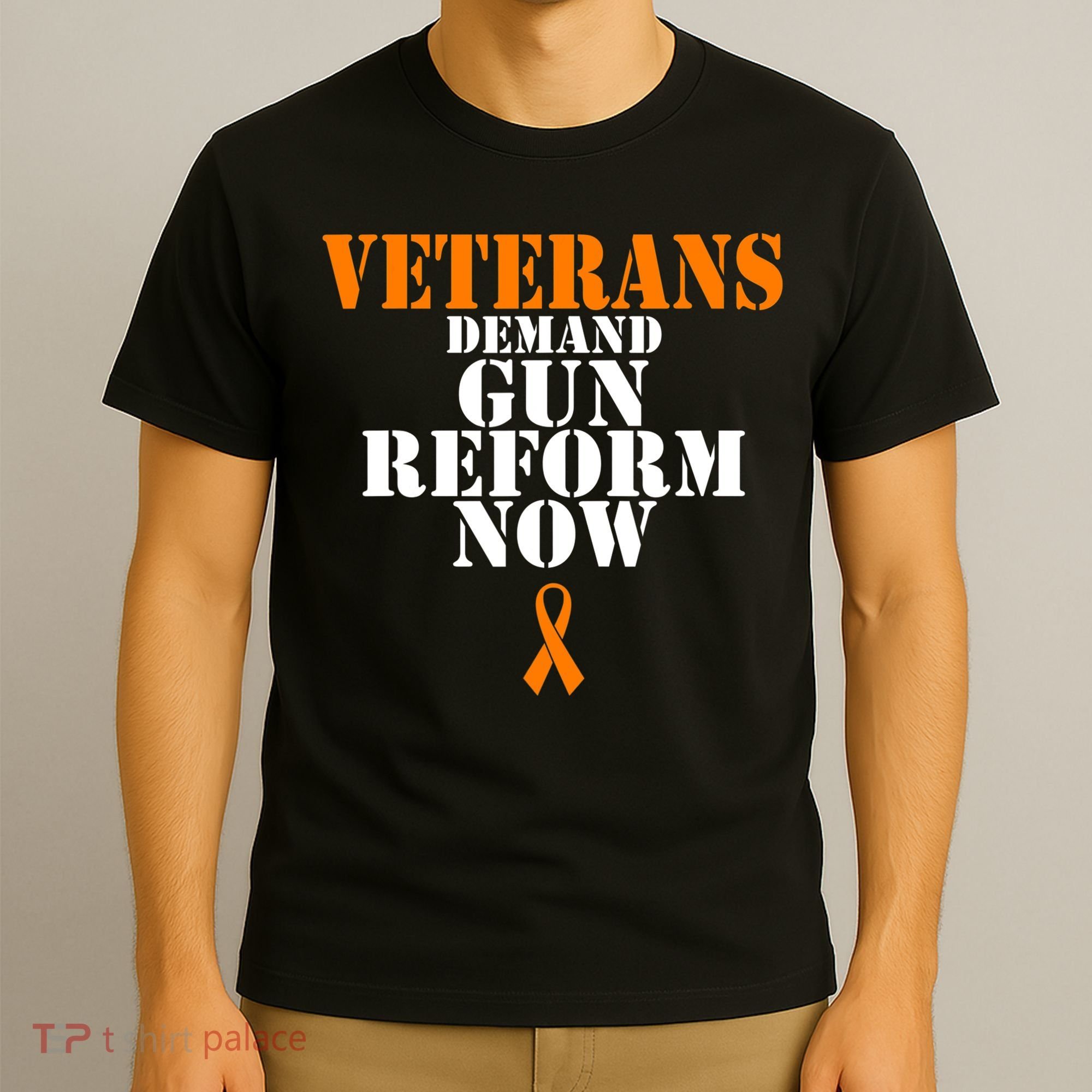 Veterans Demand Gun Reform Now Anti Gun Violence T-Shirt
