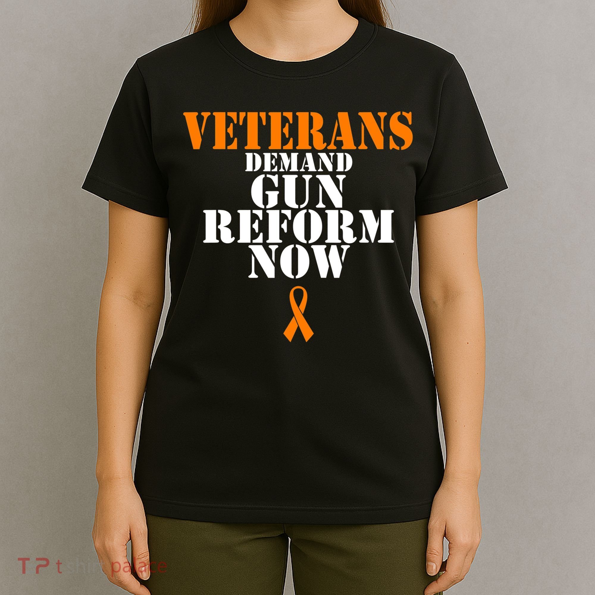 Veterans Demand Gun Reform Now Anti Gun Violence T-Shirt