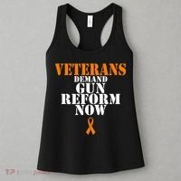 Veterans Demand Gun Reform Now Anti Gun Violence Women's Tank Top thumb 3