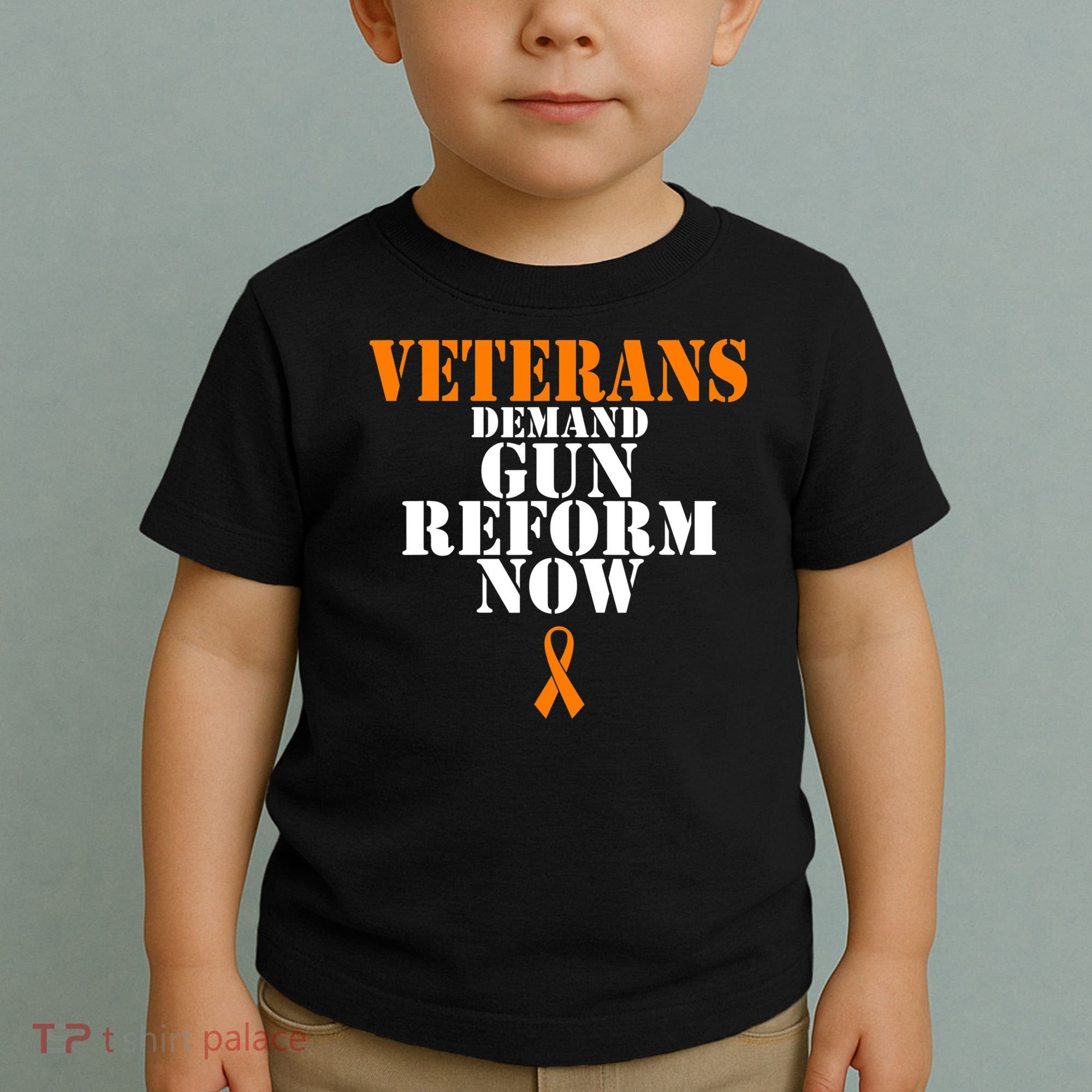 Veterans Demand Gun Reform Now Anti Gun Violence Toddler T-Shirt