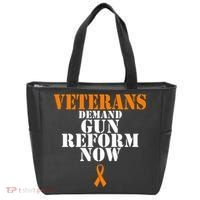 Veterans Demand Gun Reform Now Anti Gun Violence Tote Bag thumb 0