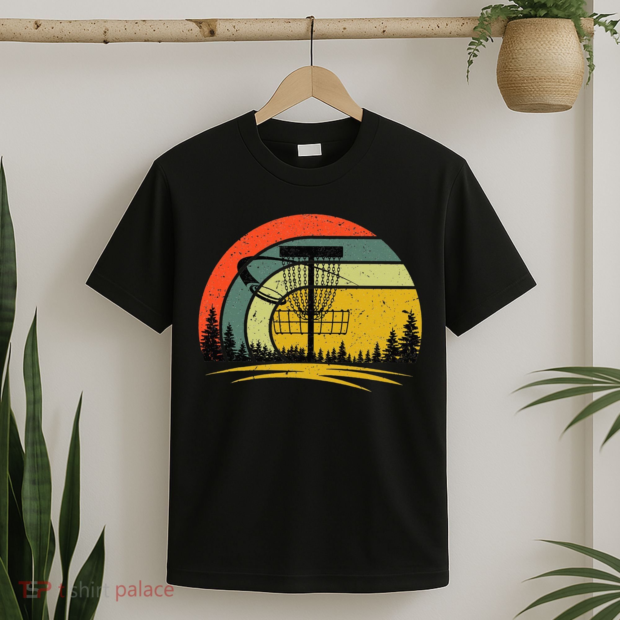 Vintage Disc Golf Frolf Flying Disc Golf T-Shirt