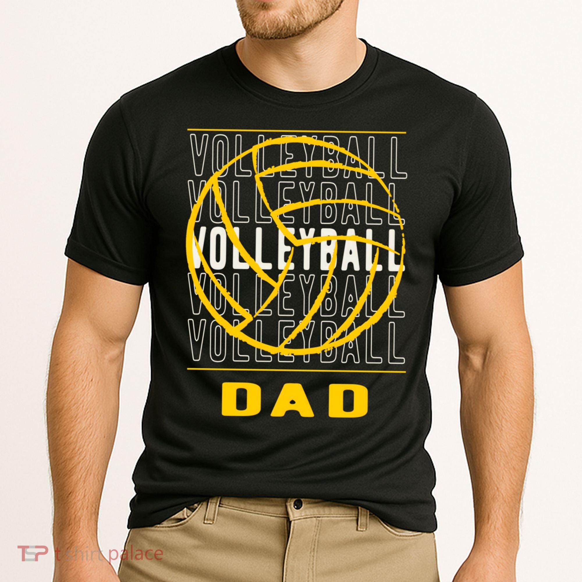 Volleyball Dad Great Gift Cooling Performance Crew T-Shirt
