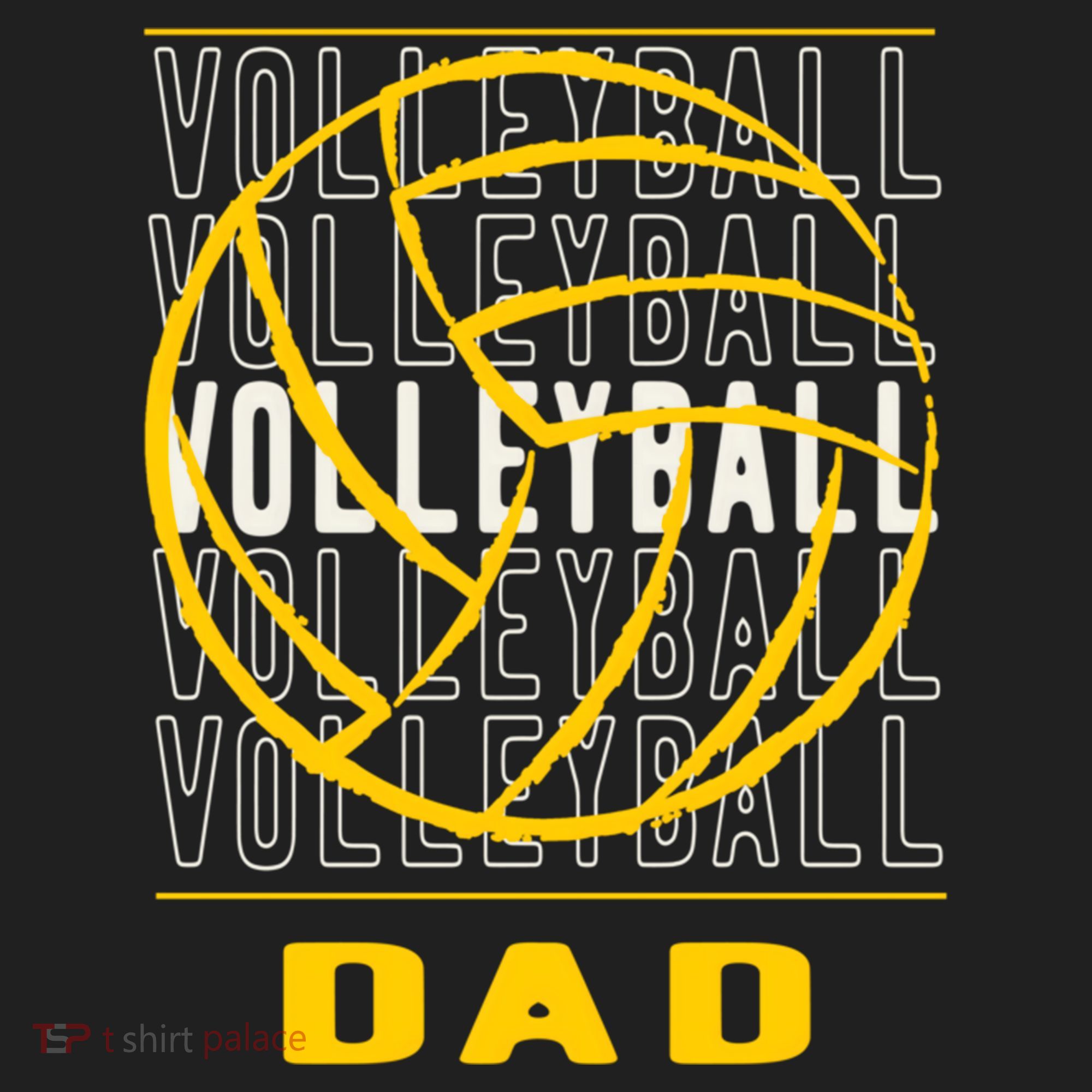 Volleyball Dad Great Gift 12oz Stainless Steel Coffee Mug