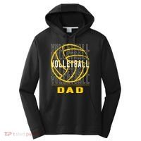 Volleyball Dad Great Gift Performance Fleece Hoodie thumb 0