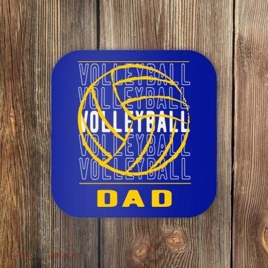 Volleyball Dad Great Gift Coaster