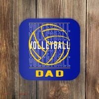 Volleyball Dad Great Gift Coaster thumb 0