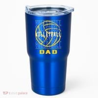 Volleyball Dad Great Gift Tumbler thumb 0