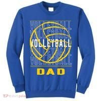 Volleyball Dad Great Gift Tall Sweatshirt thumb 0