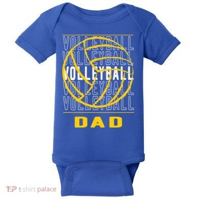 Volleyball Dad Great Gift Baby Bodysuit