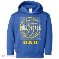 Volleyball Dad Great Gift Toddler Hoodie thumb 0
