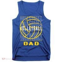 Volleyball Dad Great Gift Tank Top thumb 0