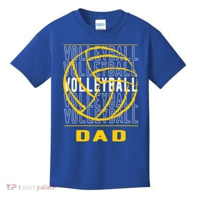 Volleyball Dad Great Gift Kids T-Shirt