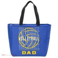 Volleyball Dad Great Gift Tote Bag thumb 0
