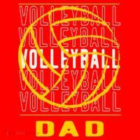 Volleyball Dad Great Gift Santa Hat thumb 1