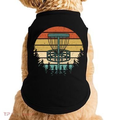 Vintage Disc Golf Retro Graphic Doggie Tank