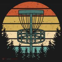 Vintage Disc Golf Retro Graphic T-Shirt thumb 7