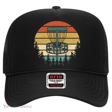Vintage Disc Golf Retro Graphic Hat