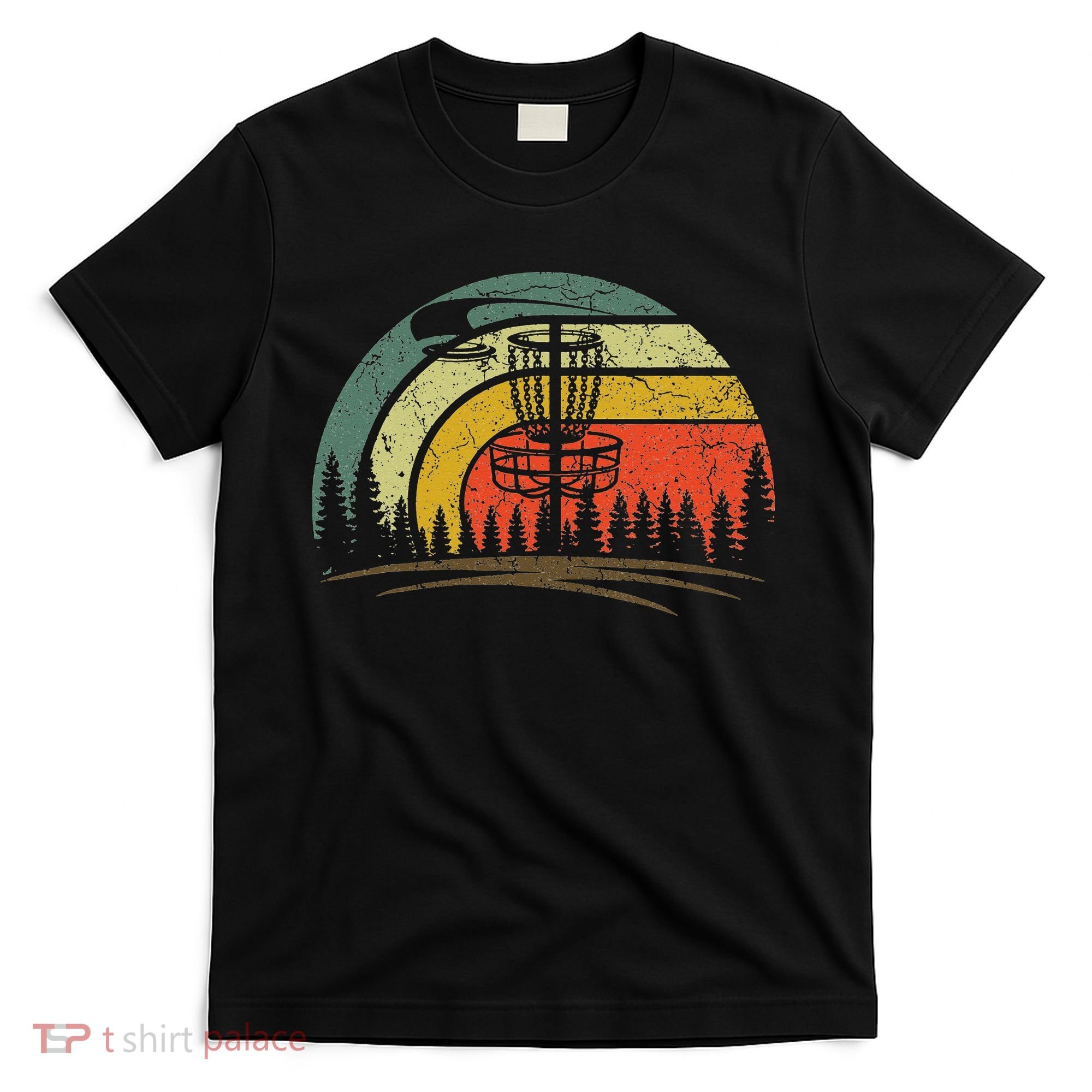 Vintage Disc Golf Shirt Frolf Flying Disc Sport Lover T-Shirt