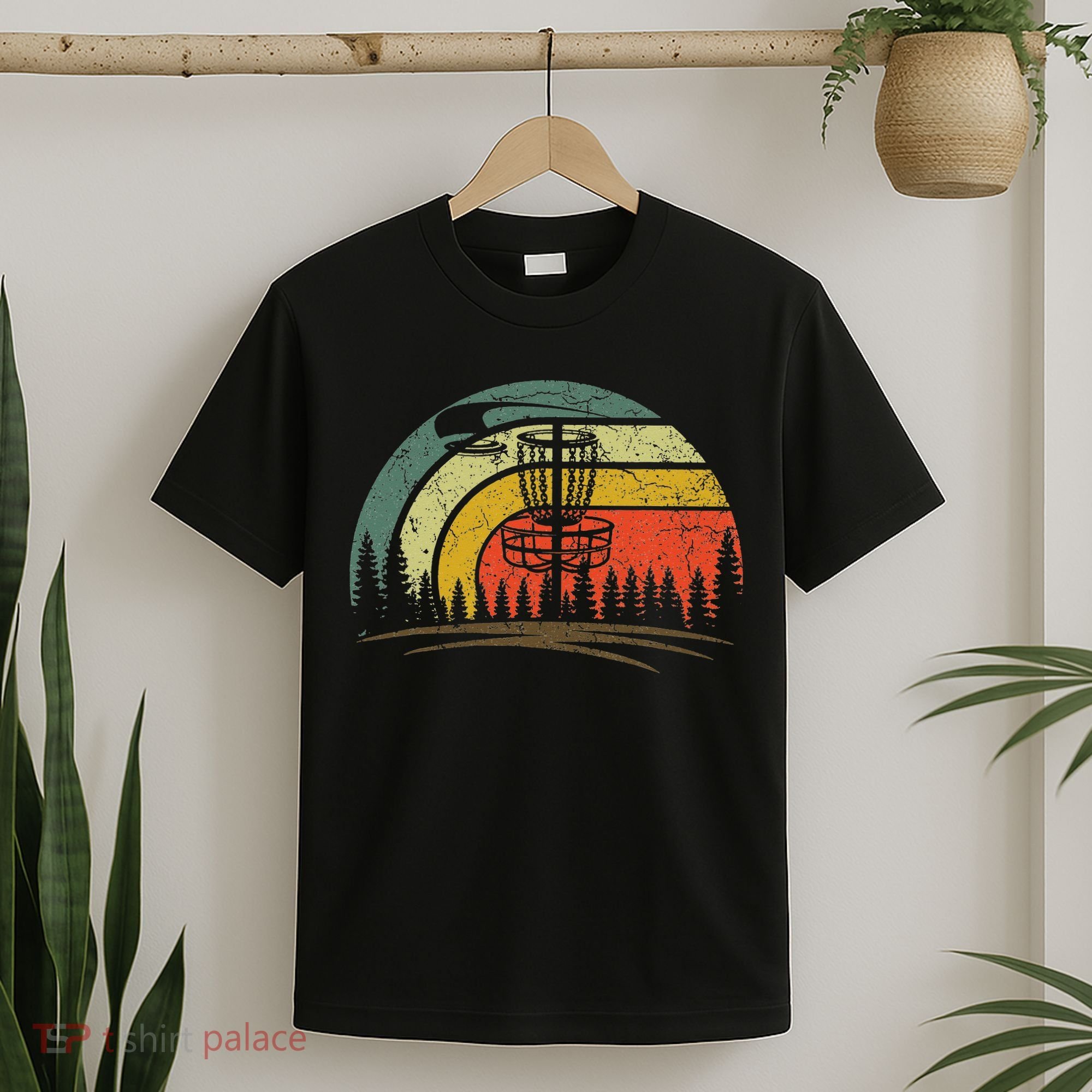 Vintage Disc Golf Shirt Frolf Flying Disc Sport Lover T-Shirt