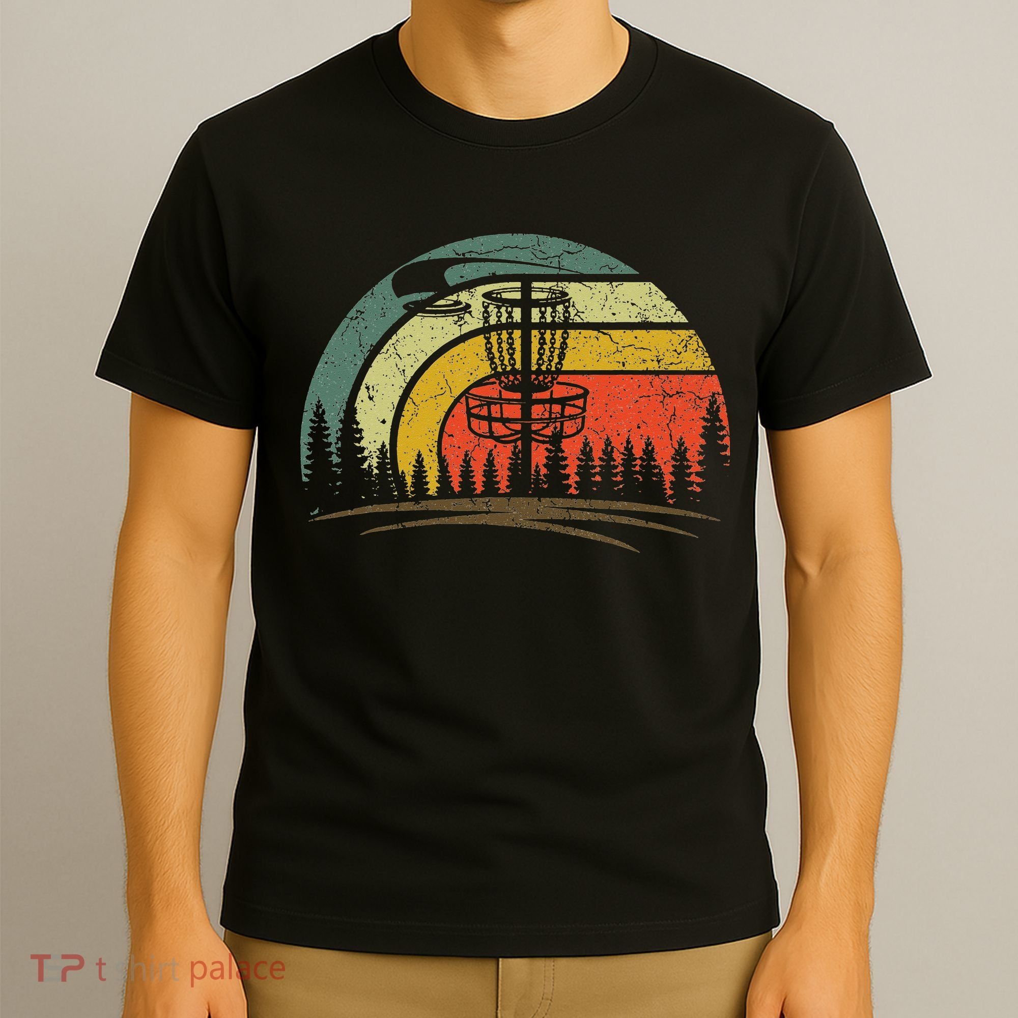 Vintage Disc Golf Shirt Frolf Flying Disc Sport Lover T-Shirt